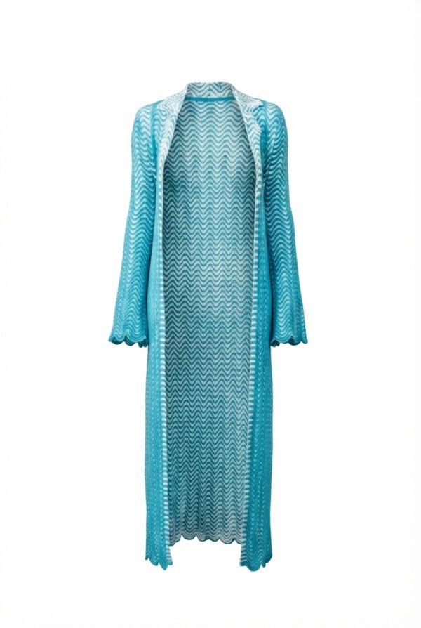 Oceanaire Wave Knit Duster
